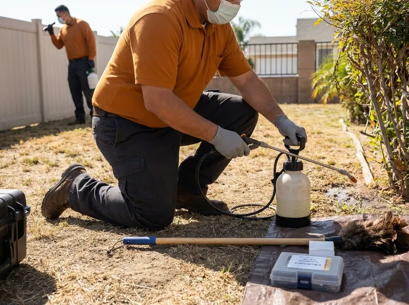 Flea, Tick & Parasite Environmental Suppression in San Bernardino, CA